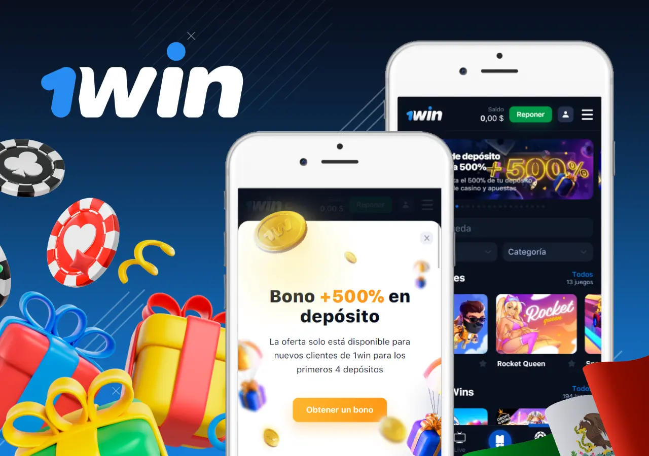 مكافأة ترحيبية بنسبة 500% في كازينو 1Win