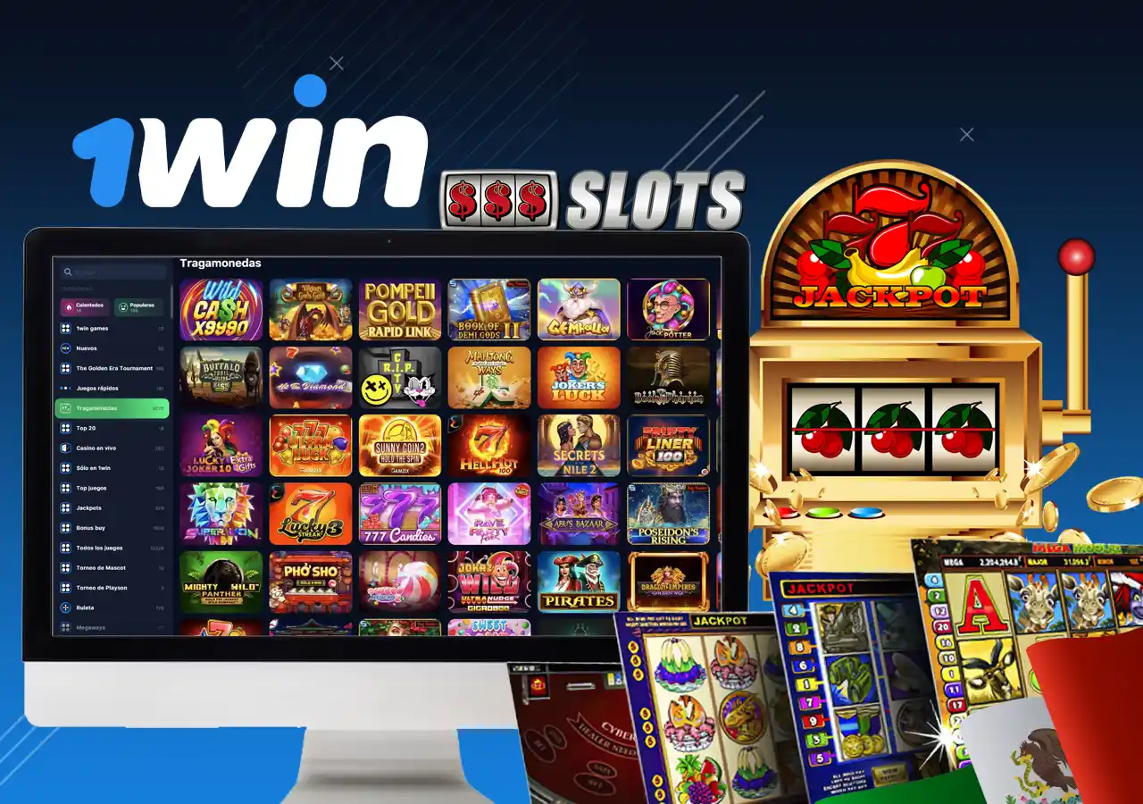 1Win'de her zevke uygun slot makineleri