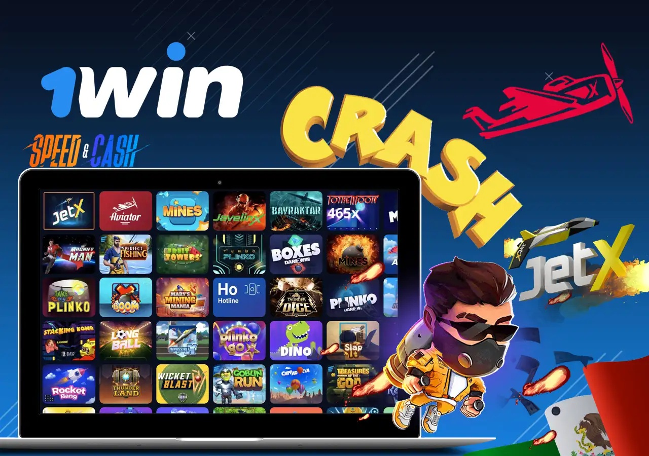 الألعاب الشهيرة Cash or Crash في 1Win